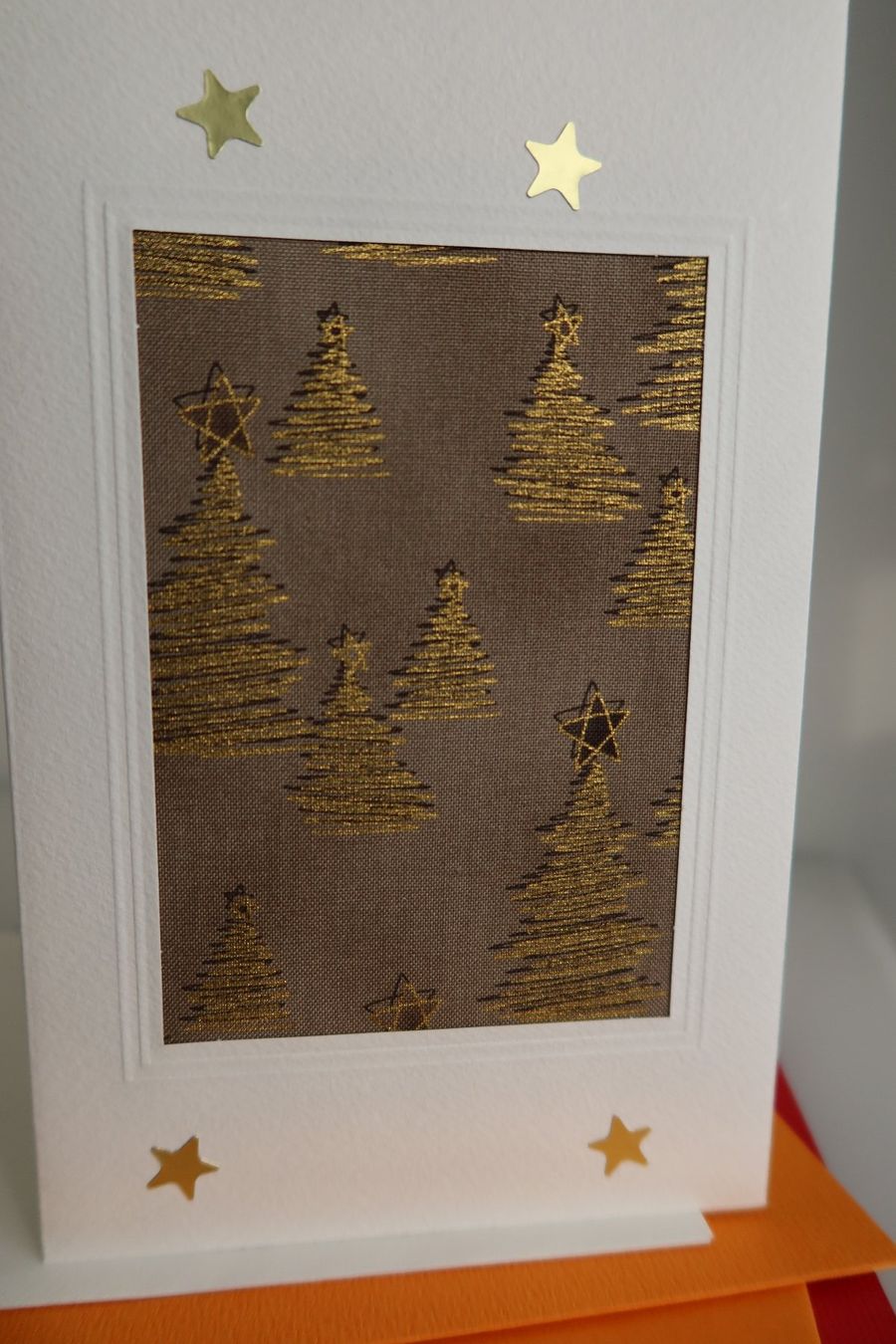 Cartoline: Set: 3 Weihnachtskarten mit Stoff (Doppelkarten/Kuverts) – Nuovo e nell'imballaggio originale da Zürich venduto da Piki7 3