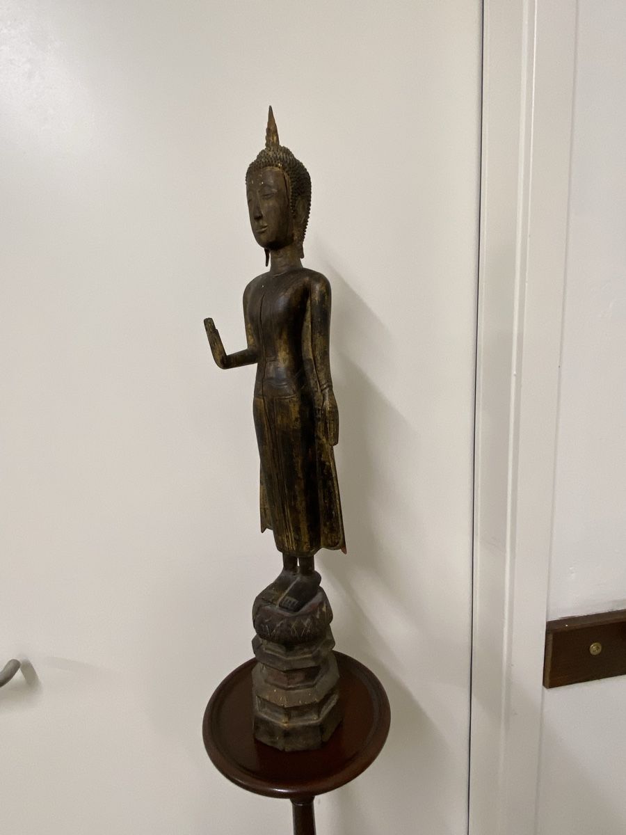 Sculture & Statue: Antike Buddha Statue aus Holz, Asien – Usato da Dietikon venduto da brocki-eyra 6
