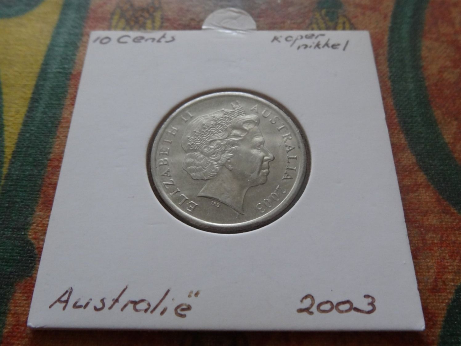 Toutes les monnaies: AUSTRALIA  10  Cents  2003 – D'occasion à Romanel-sur-Lausanne par Swift13 1
