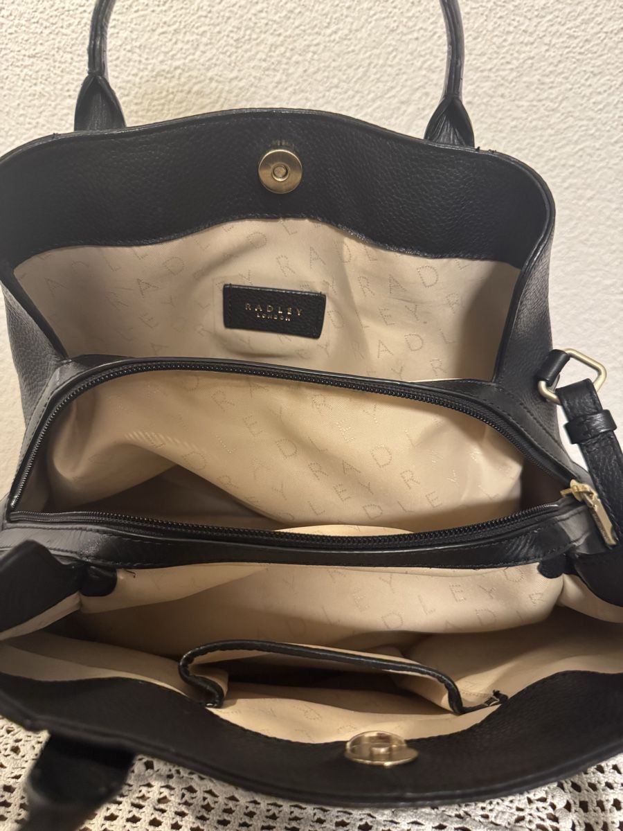 Radley Sacs femmes: Radley Handtasche Leder schwarz – Neuf (Voir description) à Reiden par ram_w7hf 5