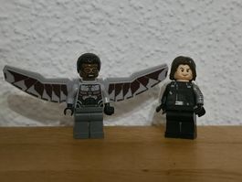 Lego Marvel Falcon Winter Soldier Avengers Super Heros