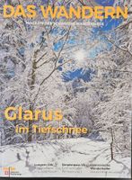 Das Wandern - Magazin Glarus im Tiefschnee, druckfrisch
