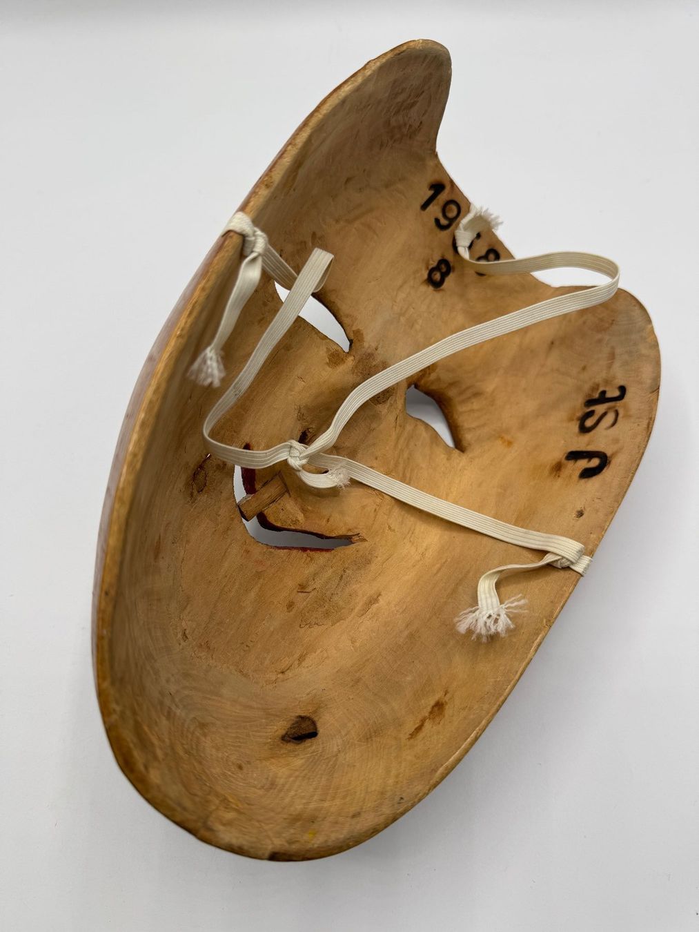 Masken: Fasnachtsmaske, Holzmaske, handgeschnitzt – Gebraucht aus Sachseln von BONATI01 5