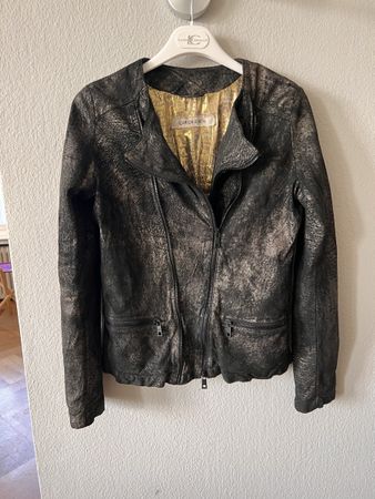 Lederjacke Giorgio Brato, Gr. 34 (ital 40), 