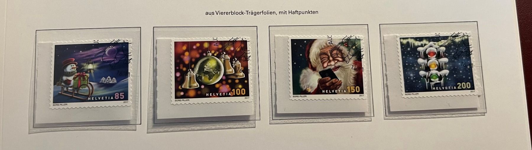 Tutti i francobolli: Einzelwerte 2017 aus 4er Block ET – Nuovo e nell'imballaggio originale da Arch venduto da seil819