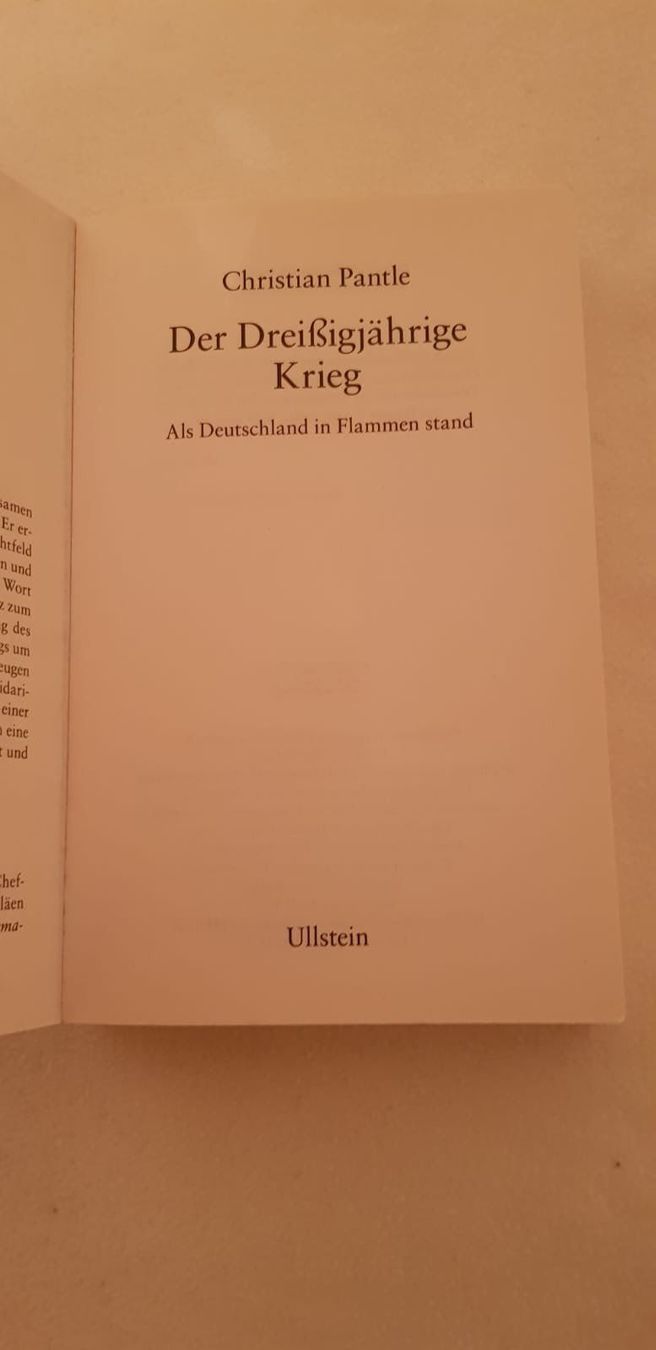 Bücher: Der Dreissigjährige Krieg - Chr. Pantle – Gebraucht aus Zug von Qayqay0 1