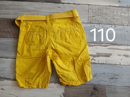 110 kurze Hose gelb Shorts Junge Sommer kurz
