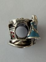 Pandora Disney Alice im Wunderland Charm Anhänger gebraucht