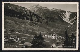 Tujetsch, Dieni, Blick auf den Ort und R