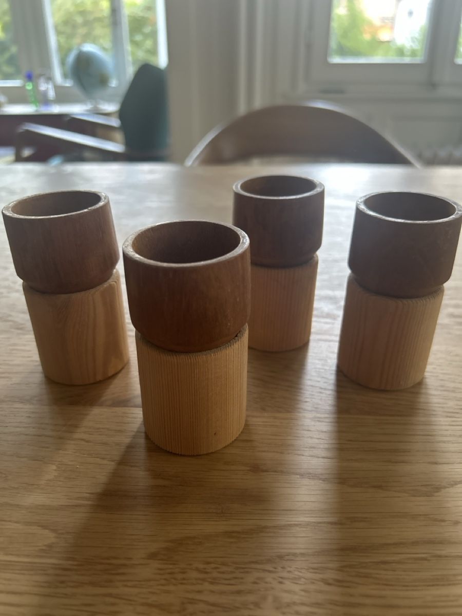 Sonstiges Geschirr: ARTIFORM DENMARK 4 Eierbecher – Gebraucht aus Herisau von Renee30 2