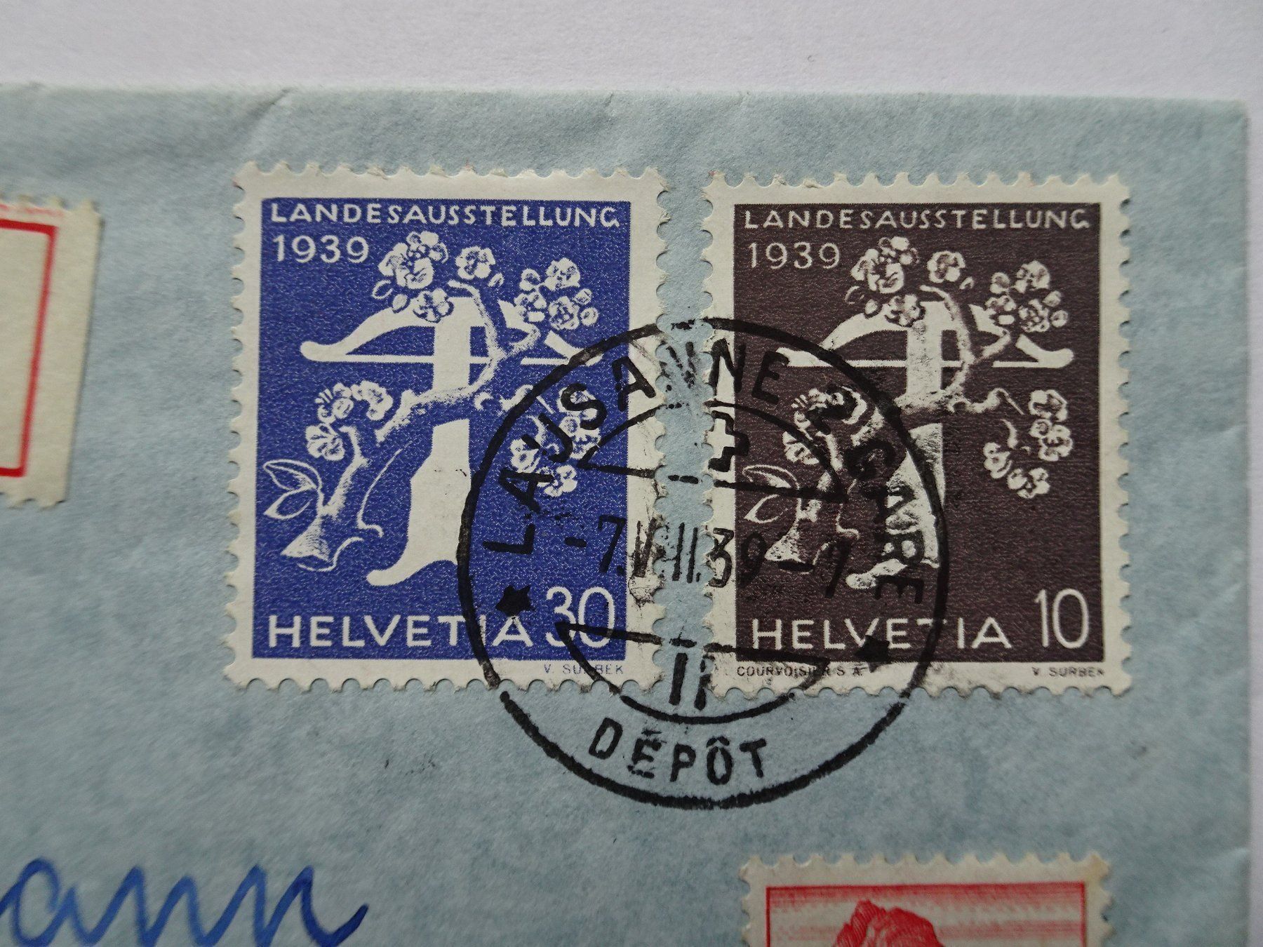 Alle Briefmarken: 1939 – Gebraucht aus Aadorf von Chnorli-Furz 1