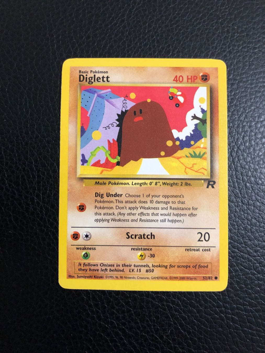 Pokémon Sammelbilder & Trading cards: Team Rocket Diglett 52/82 Ab 1 – Gebraucht aus Paradiso von Pkmn10