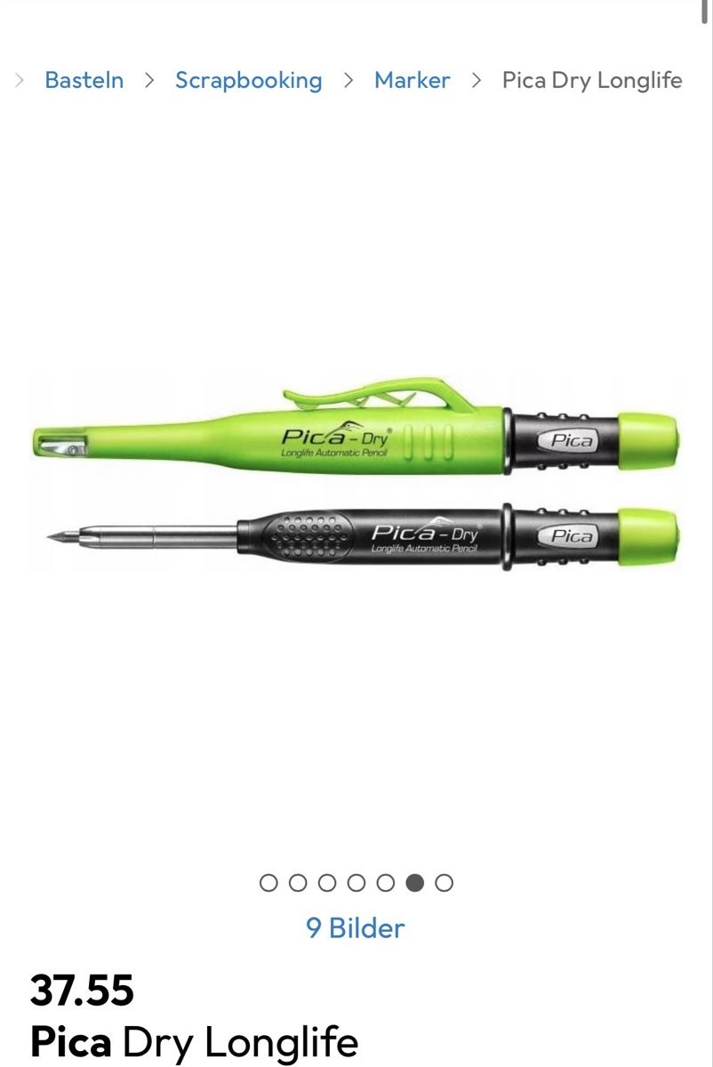 Matite, matite colorate & gessi: Zimmermanns Bleistift Markierer – Nuovo e nell'imballaggio originale da Hittnau venduto da Oracel 3
