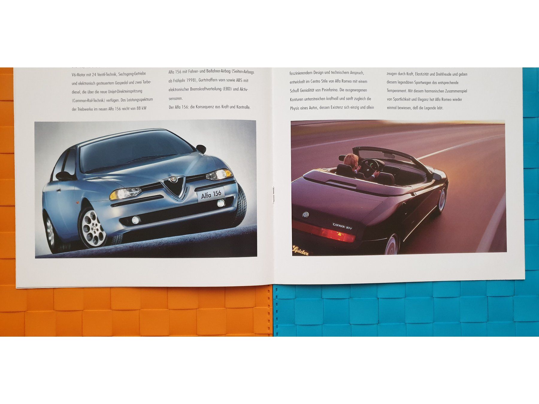 Riviste & Magazine: ALFA ROMEO PROGRAMM 1997 - Prospekt / Katalog – Nuovo (secondo la descrizione) da Viganello venduto da CARLiteratur 3