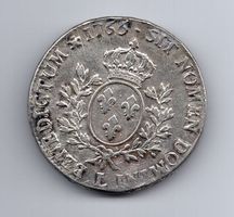 (2320) Frankreich, Ecu 1765, vz