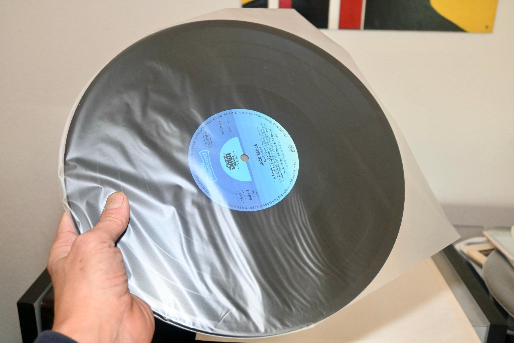 Dischi in vinile: Jack Bruce – Automatic GERMANY LP 1983 m/OIS – Usato da Pfaffhausen venduto da mono_rec 2