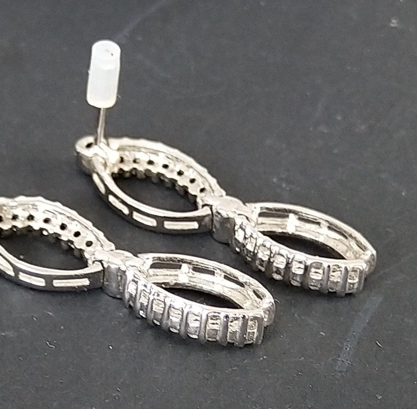 Ohrringe & -stecker: GLITZER  OHRRINGE IN 925 SILBER – Gebraucht aus Romanshorn von BoutiqueA 2