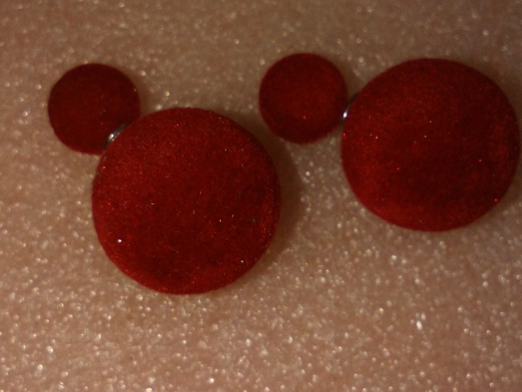Ohrringe & -stecker: OHRRINGE MODESCHMUCK,,ROT,,,MATTE – Neu (gemäss Beschreibung) aus Basel von bijoutrie_4 2