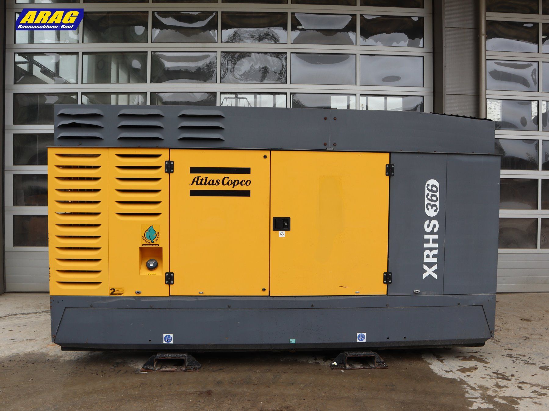 Atlas Copco Kompressoren: Atlas Copco XRHS366 CD Kompressor – Gebraucht aus Hasle LU von Arag08