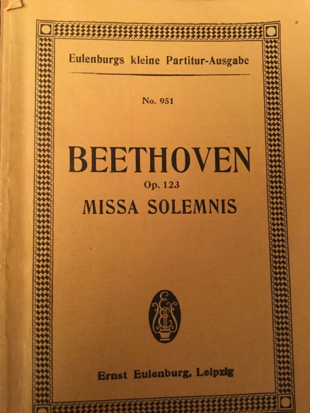 Schallplatten: Beethoven Op. 123, Missa Solemnis – Gebraucht aus Luzern von Einh0rn