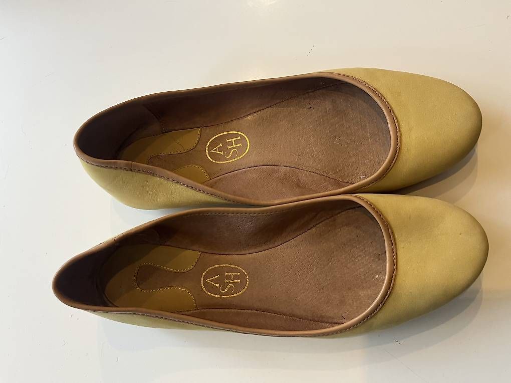 Scarpe da donna: HSV Ballerinas gelb – Usato da Rombach venduto da kar_5kkt