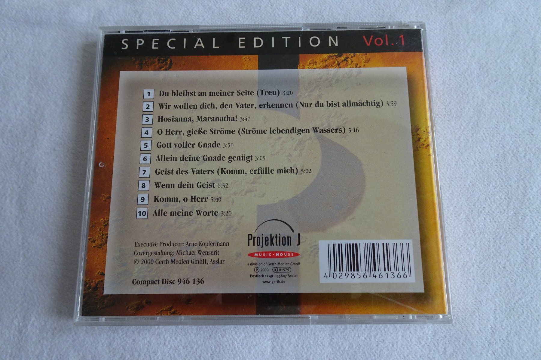 CD: CD Du bist Herr, Spezialeditition Vol 1 – Usato da Strengelbach venduto da schmetterling20 3
