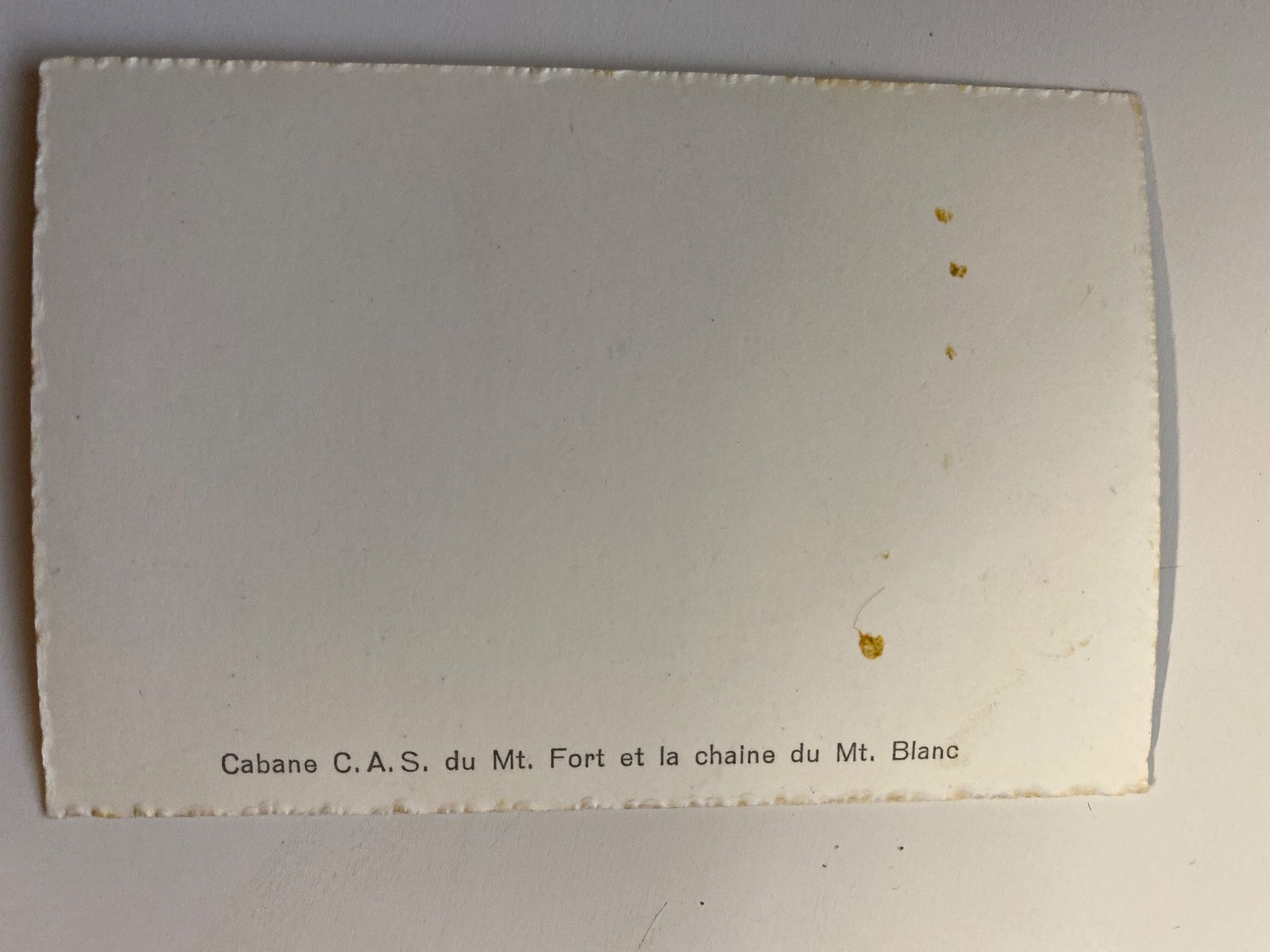 Cartoline: CARTE - CABANE C.A.S – Usato da Le Brassus venduto da cinema13 1