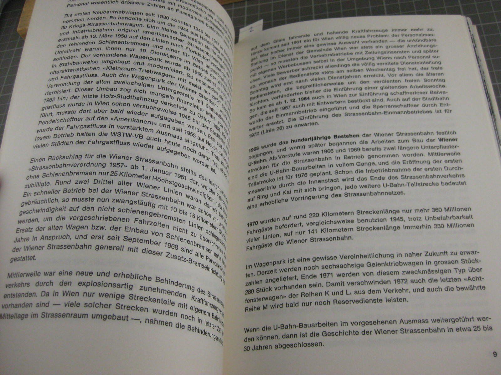 Libri: Die Wiener Strassenbahn 1945-1971 – Usato da Malters venduto da Marosko 8