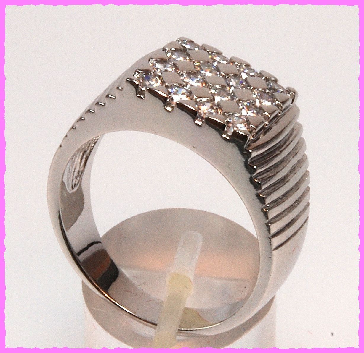 Anelli: Herrenring mit Zirkonia – Nuovo e nell'imballaggio originale da Oberglatt ZH venduto da Diamond-Girl 4