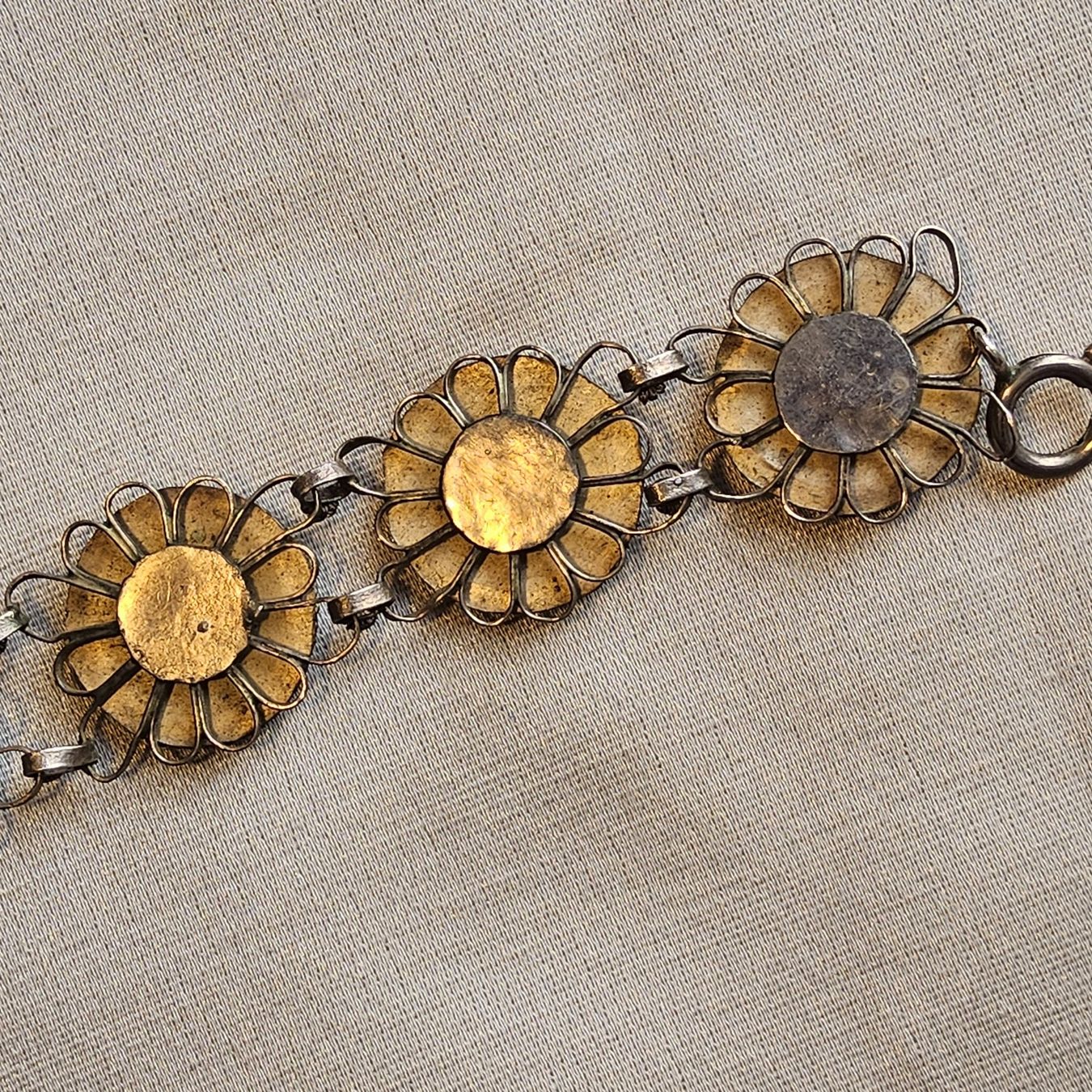 Armbänder & -reifen: Antikes buddhistisches Armband Silber/Schwarz – Gebraucht aus Zürich von helsan 4