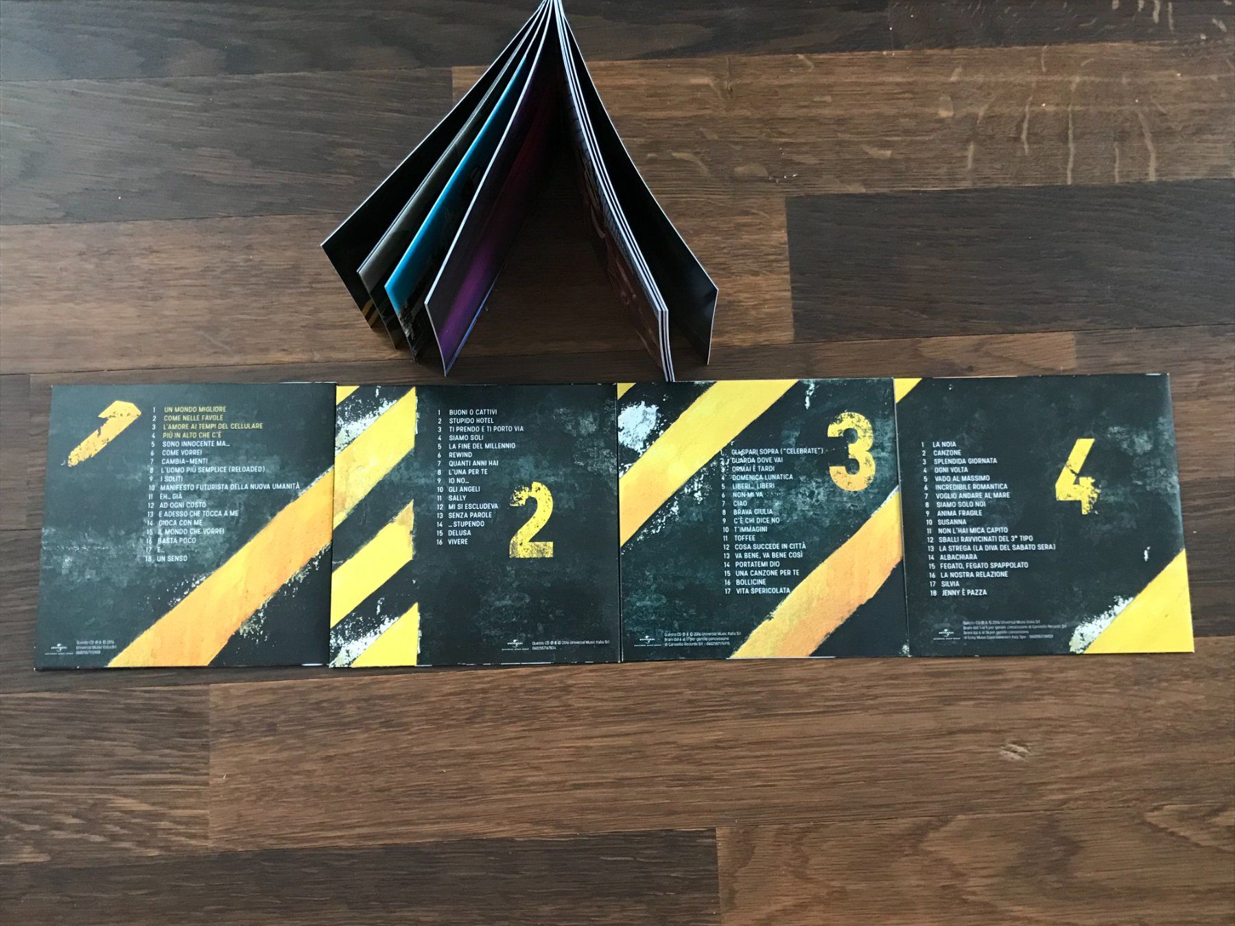 CDs: VASCO ROSSI - Vascononstop - 4CD Set – Gebraucht aus Buchs AG von Archie 1