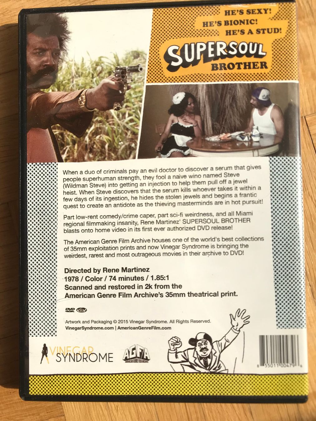Tutti i DVDs: Supersoul Brother - AGFA - DVD – Usato da Zürich venduto da Malcom 2