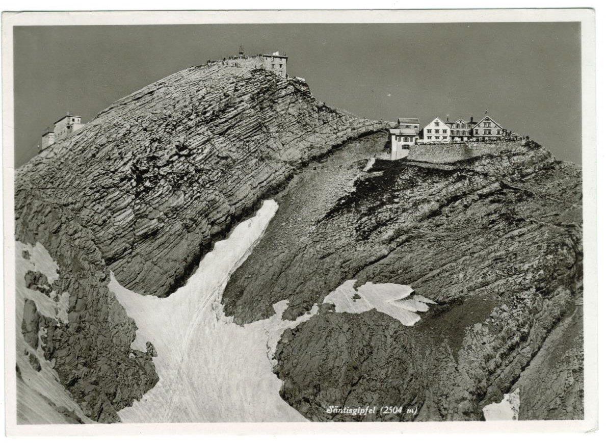 Cartoline postali: AK Säntisgipfel 1937 – Usato da Zürich venduto da Tolima194