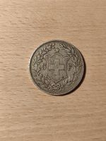 uralte 5 Franken silber münze von 1895