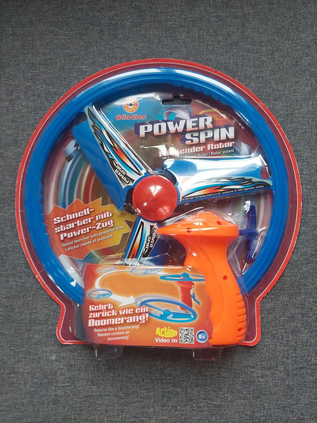 Giocattoli: Günther Power Spin – Nuovo e nell'imballaggio originale da Beckenried venduto da Havacola 1
