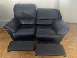 Canapé relax avec repose-pieds - Natuzzi
