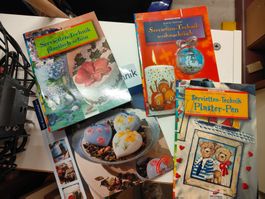 Bastelbuch Set Serviettentechnik gem Bildern
