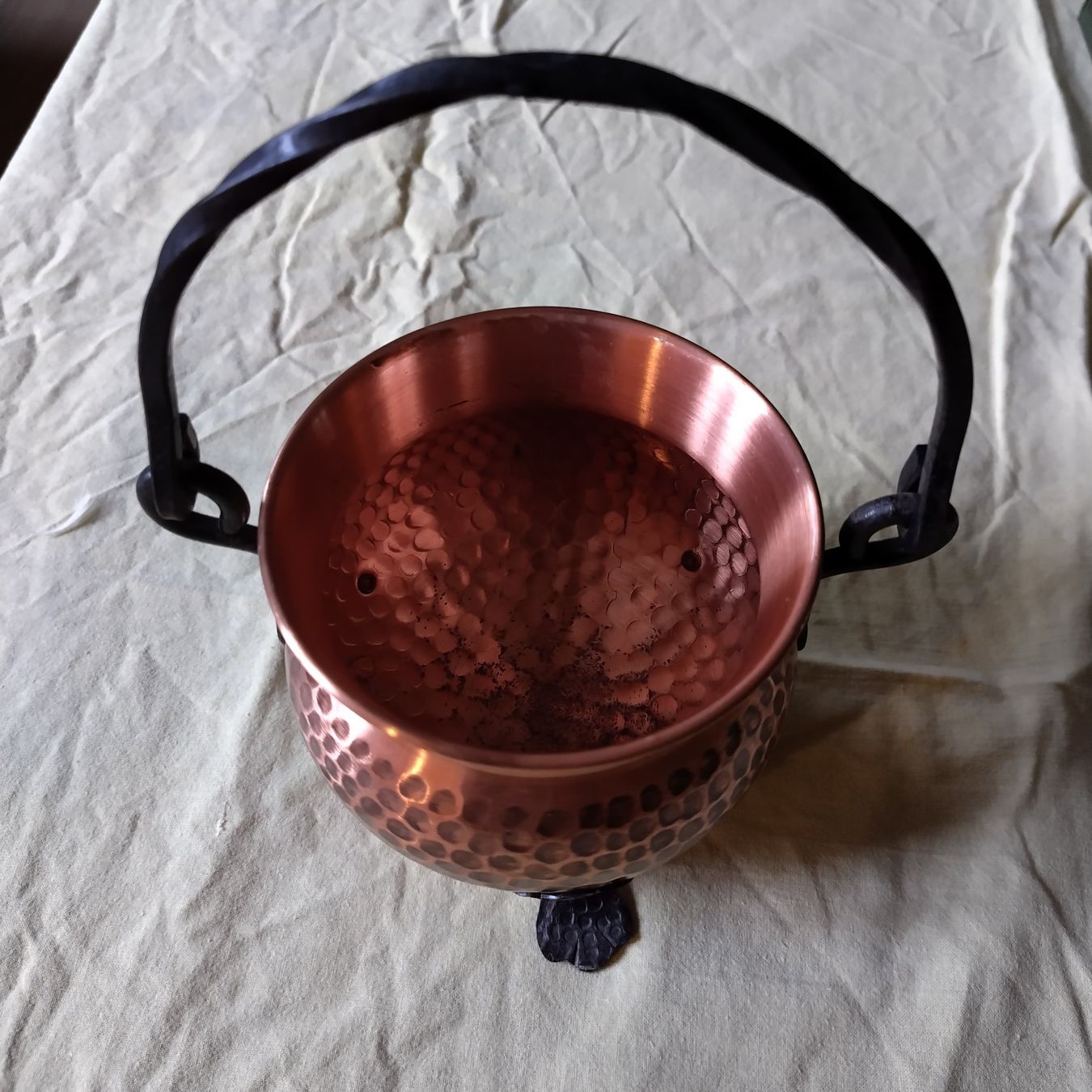Vasi per fiori: Vintage Blumenübertopf aus Kupfer – Usato da Buchs venduto da mdi_mpx5 3
