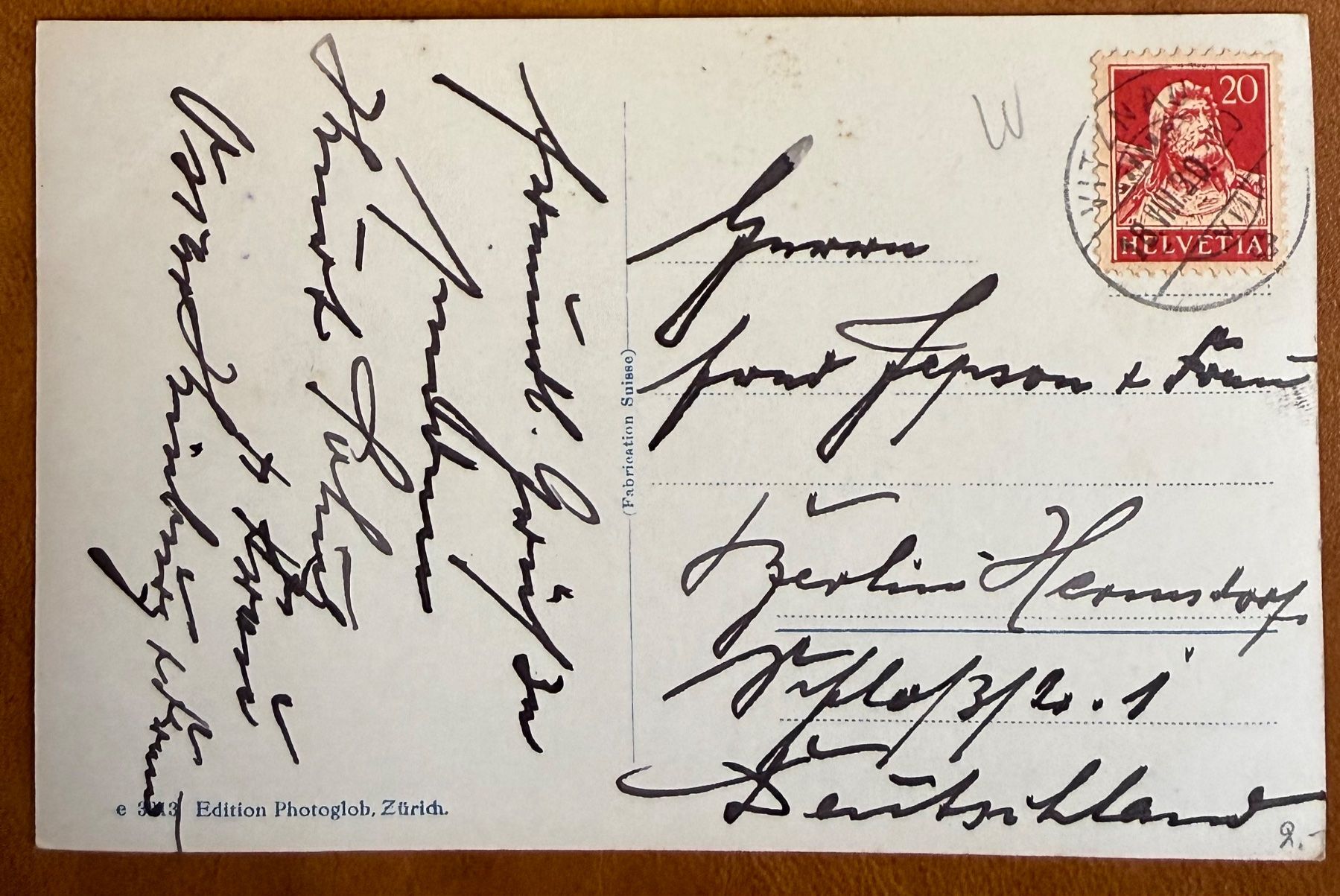 Cartoline postali: Vitznau - Panorama Bürgenstock 1930 – Usato da Lutry venduto da Ediego 1
