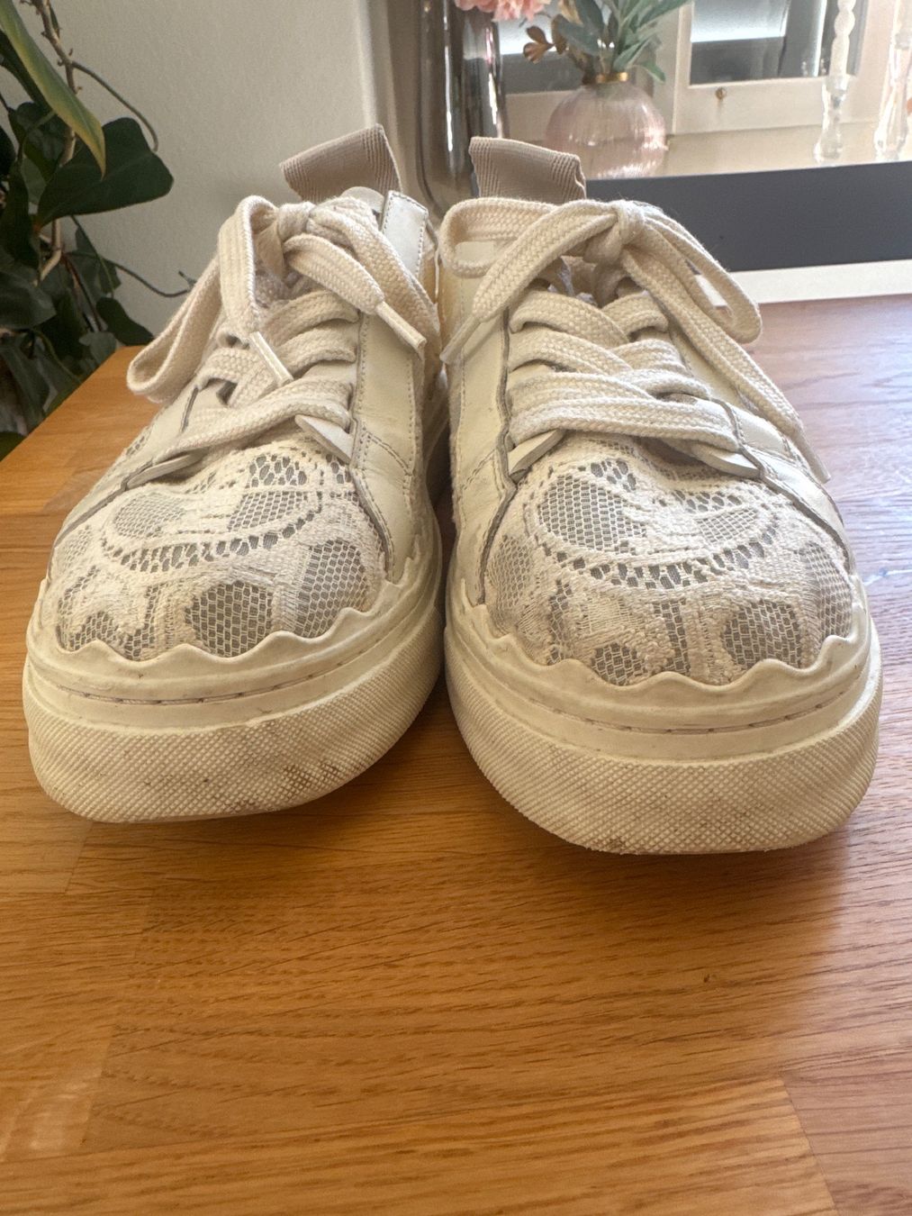 Chloé Scarpe da donna: Chloe Damen Sneaker creme Spitze Grösse 40 – Usato da Winterthur venduto da Julia90 2