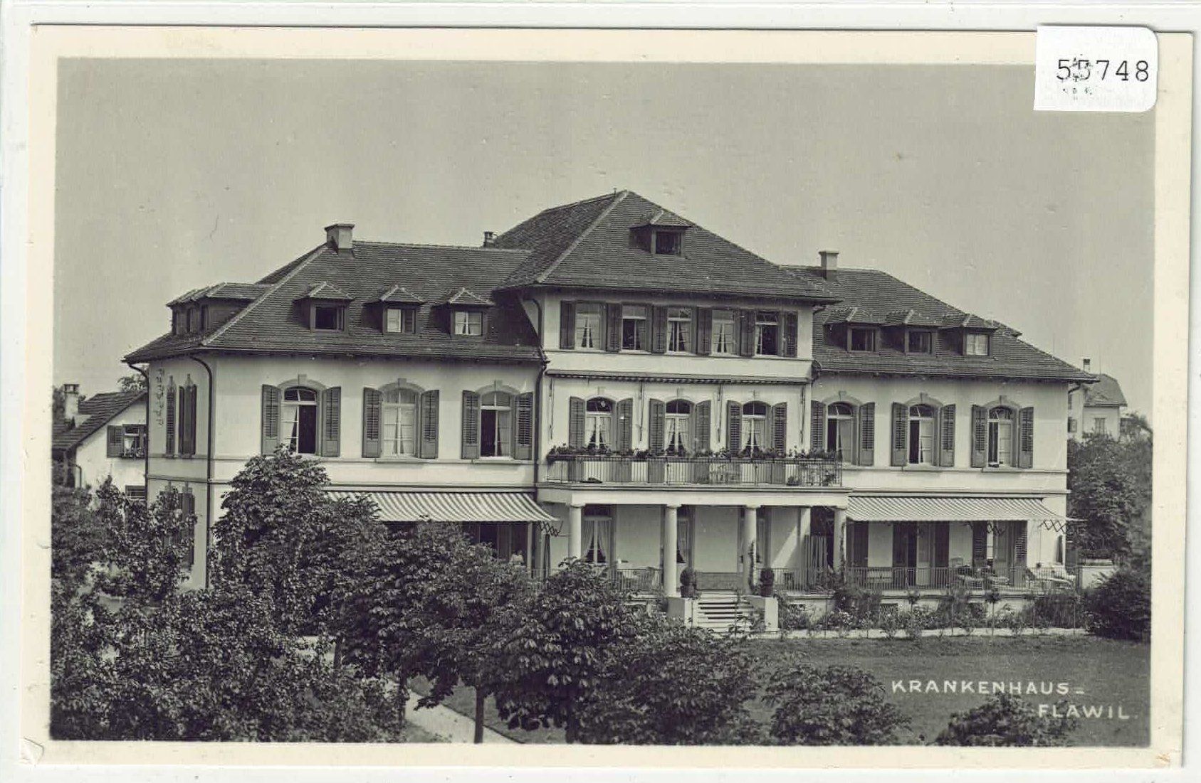 Cartoline postali: Flawil - Krankenhaus – Usato da Ettingen venduto da Kartenplanet
