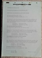 Porsche 356 A - Änderungsmitteilungen / Notifications cat.