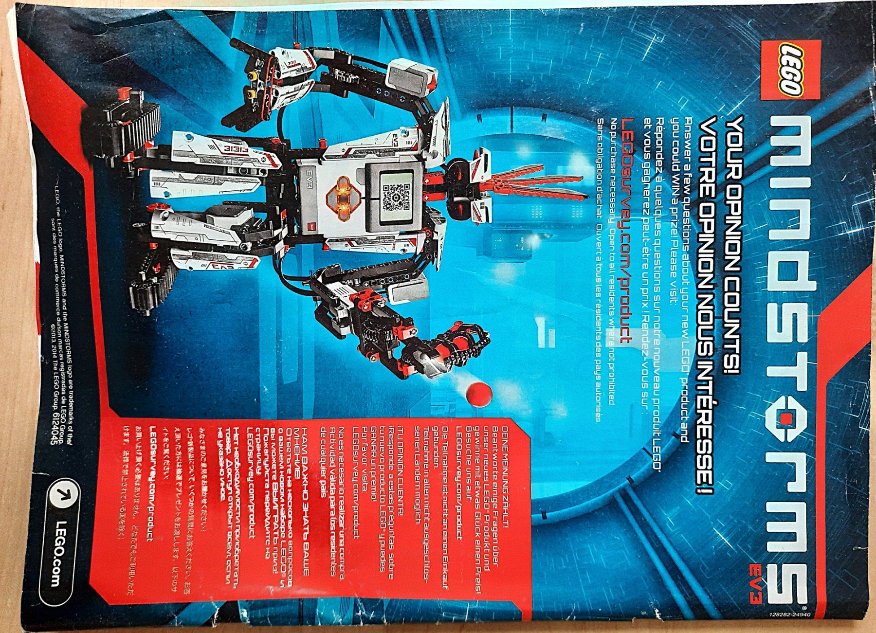 Lego Giocattoli: Lego Mindstorms EV3 31313 Roboter+BA+2 Bücher *Funktioniert – Usato da Burgdorf venduto da annalisi 5