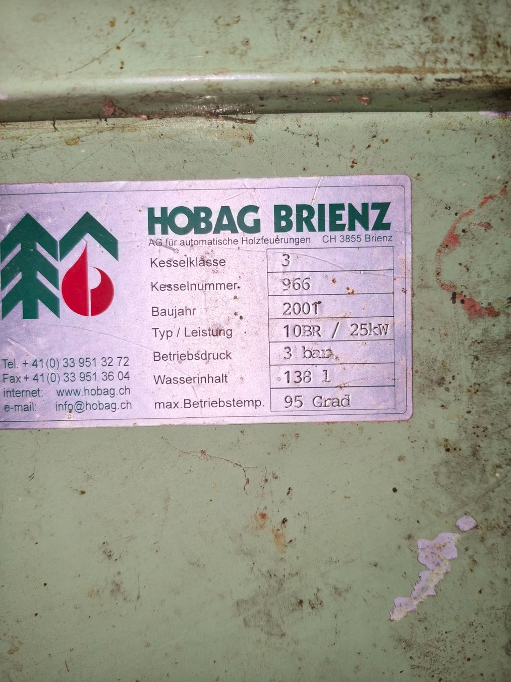 Heizgeräte: Hobag Automatische Stückholzheizung – Gebraucht aus Hirzel von baumania333 4