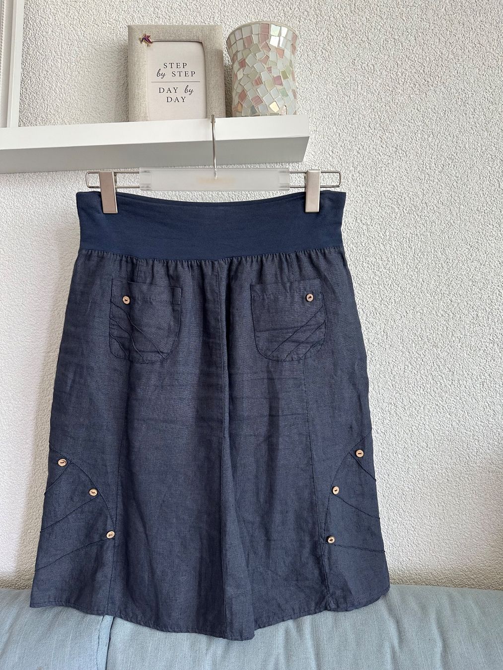 Gonne: Leinenrock S dunkelblau – Usato da Rothenburg venduto da wer_g9fd