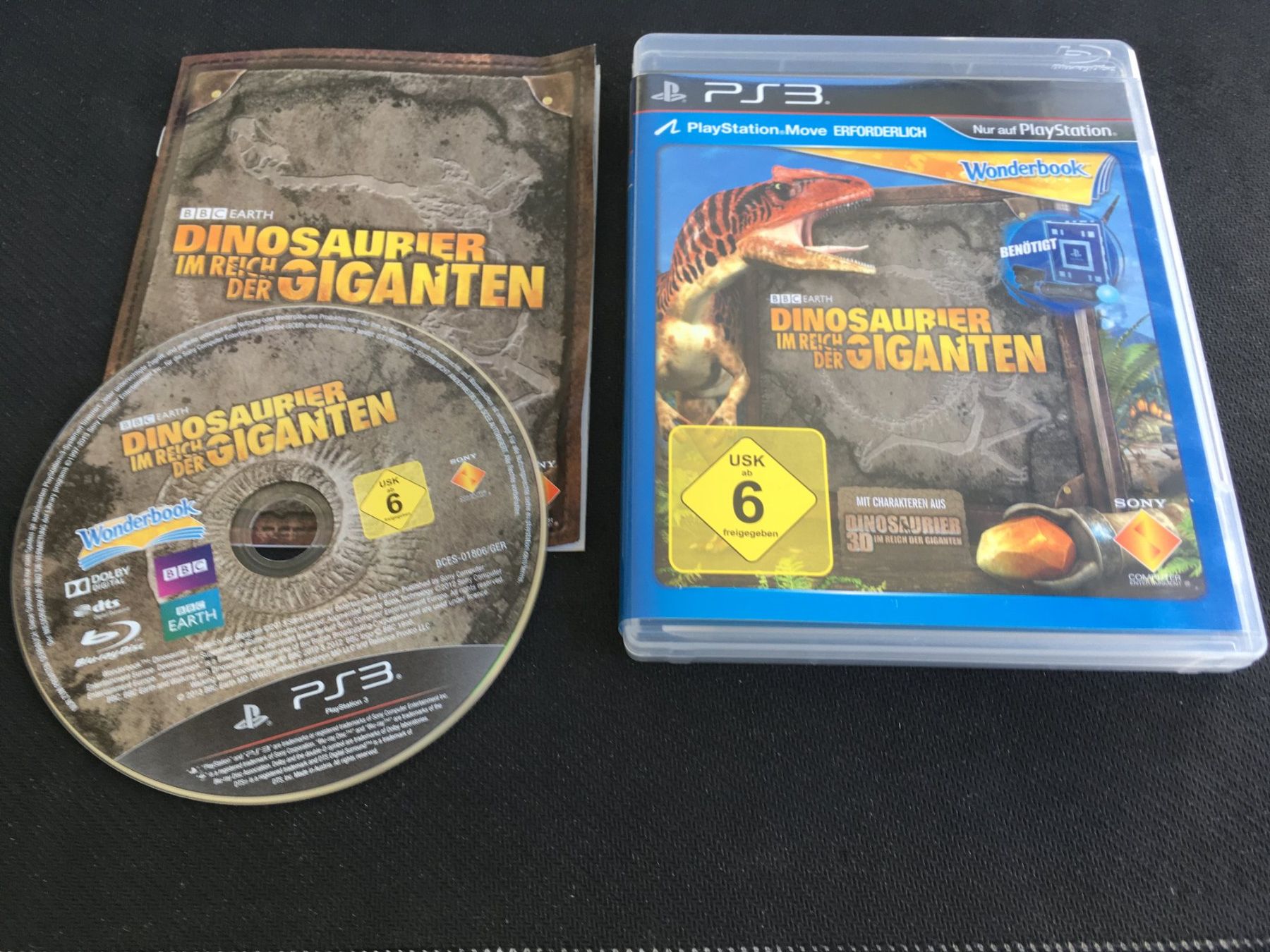 Sony Giochi: Wonderbook: Dinosaurier - PS3 / Playstation 3 – Usato da St.Gallen venduto da sjosjo