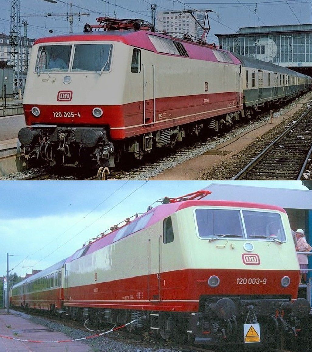 Fleischmann Modellini di ferrovie: Fleischmann - InterCity Riemenschneider mit BR 120 TEE – Nuovo e nell'imballaggio originale da Rotkreuz venduto da MOBAHN-1zu87 9