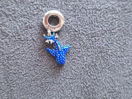 Silber Charm Walhei leuchtend +Garantie