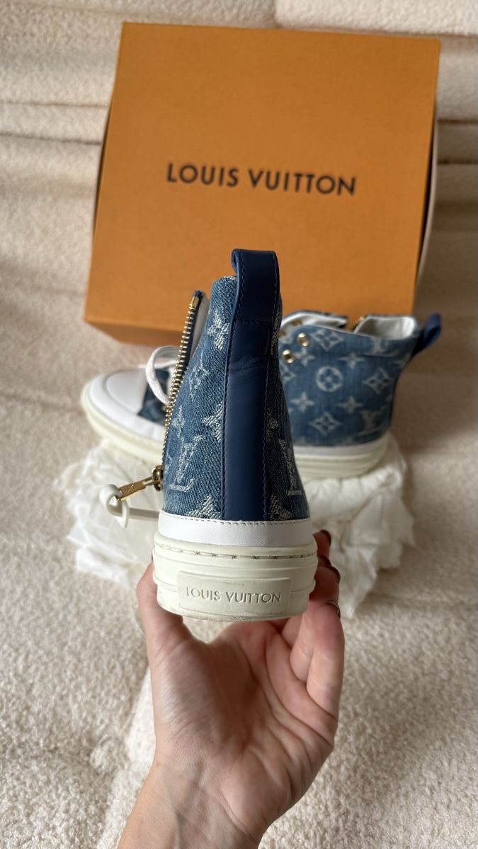 Louis Vuitton Scarpe da donna: Louis Vuitton Sneaker Stellar denim – Usato da Zürich venduto da eli_w5st 2