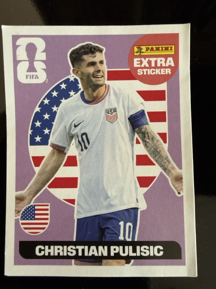 Panini Cartes à collectionner: Panini Extra Sticker Christian Pulisic – Neuf (Voir description) à Lachen SZ par Kschnuffi